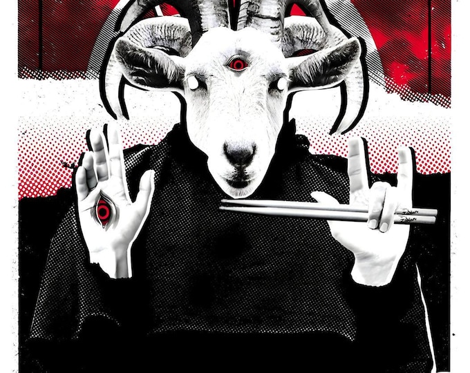 FOO FIGHTERS Poster Print Wall Art - Vintage Rock Memorabilia