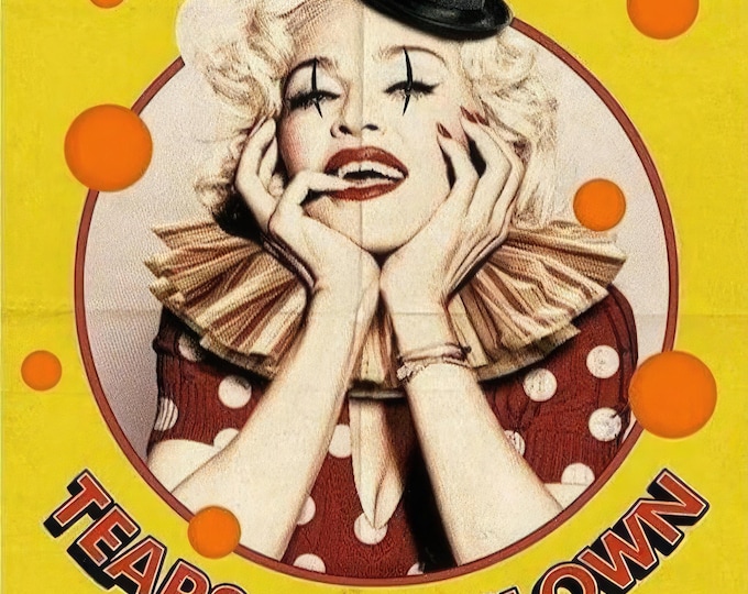 MADONNA Poster Print Wall Art - Vintage Rock Memorabilia