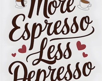 Coffee Wall Art Print -  - Kitchen - Coffee Bar - Coffee Shop - Barista