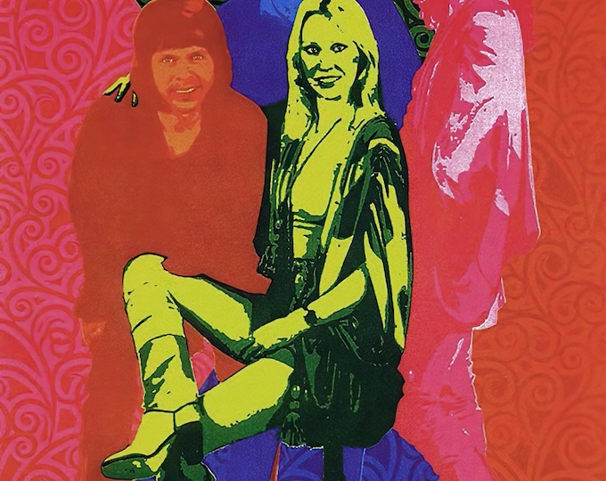 ABBA Poster Print Wall Art - Vintage Rock Memorabilia