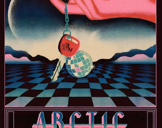 ARCTIC MONKEYS Poster Print Wall Art - Vintage Rock Memorabilia