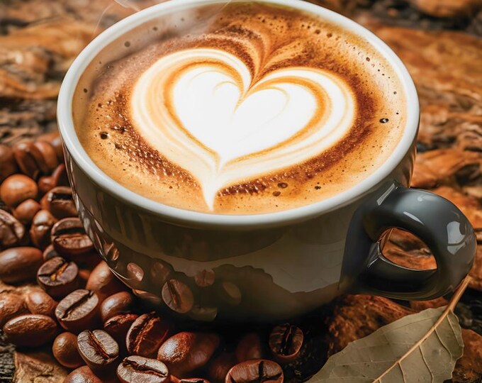 Coffee Wall Art Print -  - Kitchen - Coffee Bar - Coffee Shop - Barista