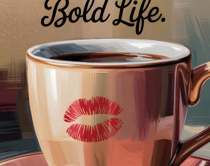 Coffee Wall Art Print -  - Kitchen - Coffee Bar - Coffee Shop - Barista