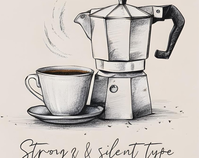 Coffee Wall Art Print -  - Kitchen - Coffee Bar - Coffee Shop - Barista