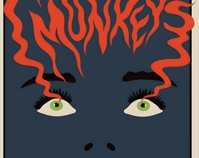 ARCTIC MONKEYS Poster Print Wall Art - Vintage Rock Memorabilia