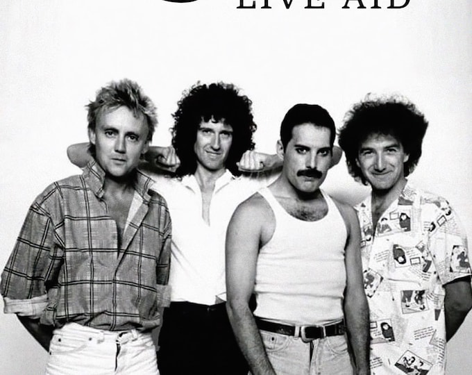 QUEEN Poster Print Wall Art - Vintage Rock Memorabilia