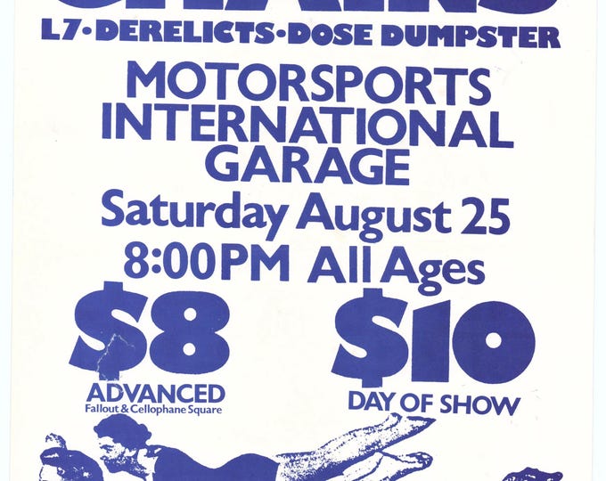 ALICE IN CHAINS Poster Print Wall Art - Vintage Rock Memorabilia