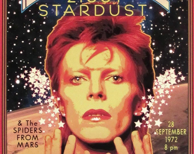 DAVID BOWIE Poster Print Wall Art - Vintage Rock Memorabilia