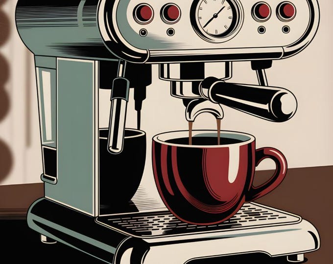 Coffee Wall Art Print -  - Kitchen - Coffee Bar - Coffee Shop - Barista