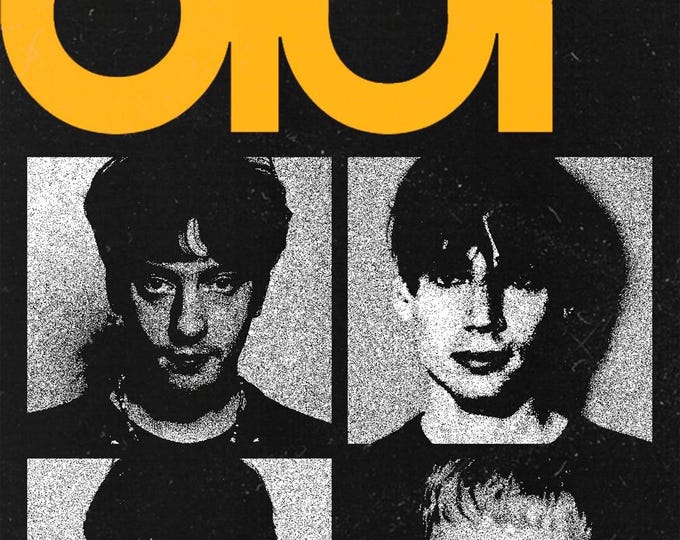 BLUR Poster Print Wall Art - Vintage Rock Memorabilia