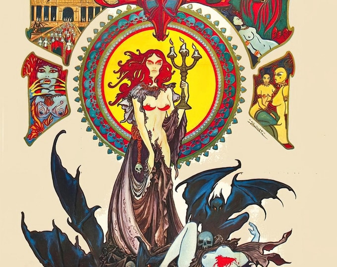 BLACK SABBATH Poster Print Wall Art - Vintage Rock Memorabilia