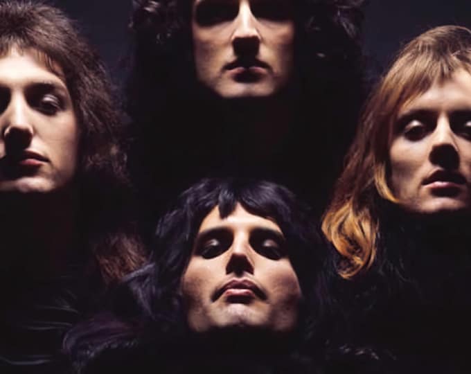 QUEEN Poster Print Wall Art - Vintage Rock Memorabilia