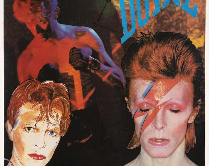 DAVID BOWIE Poster Print Wall Art - Vintage Rock Memorabilia