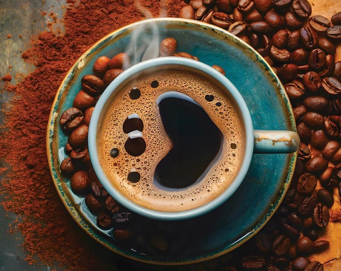 Coffee Wall Art Print -  - Kitchen - Coffee Bar - Coffee Shop - Barista