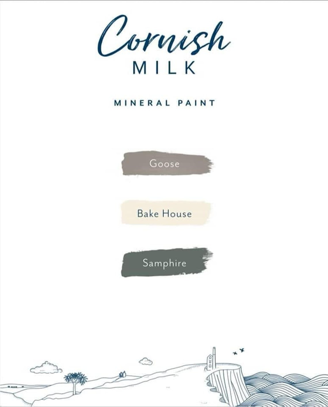 Cornish Milk Mineral Paint 250ml Carton. Eco friendly. Vegan Etsy