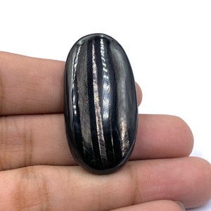 Natural Hypersthene Cabochon - Hypersthene Gemstone - Oval Shape Gemstone - Polished Cabochon - 41x21x7mm - 67Ct