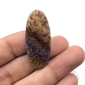 Dinosaur Bone Cabochon, AAA+ Top Quality Dinosaur Bone, Oval Shape Gemstone, Dinosaur Bone For Making Jewelry, 23Ct, 39X17X5MM