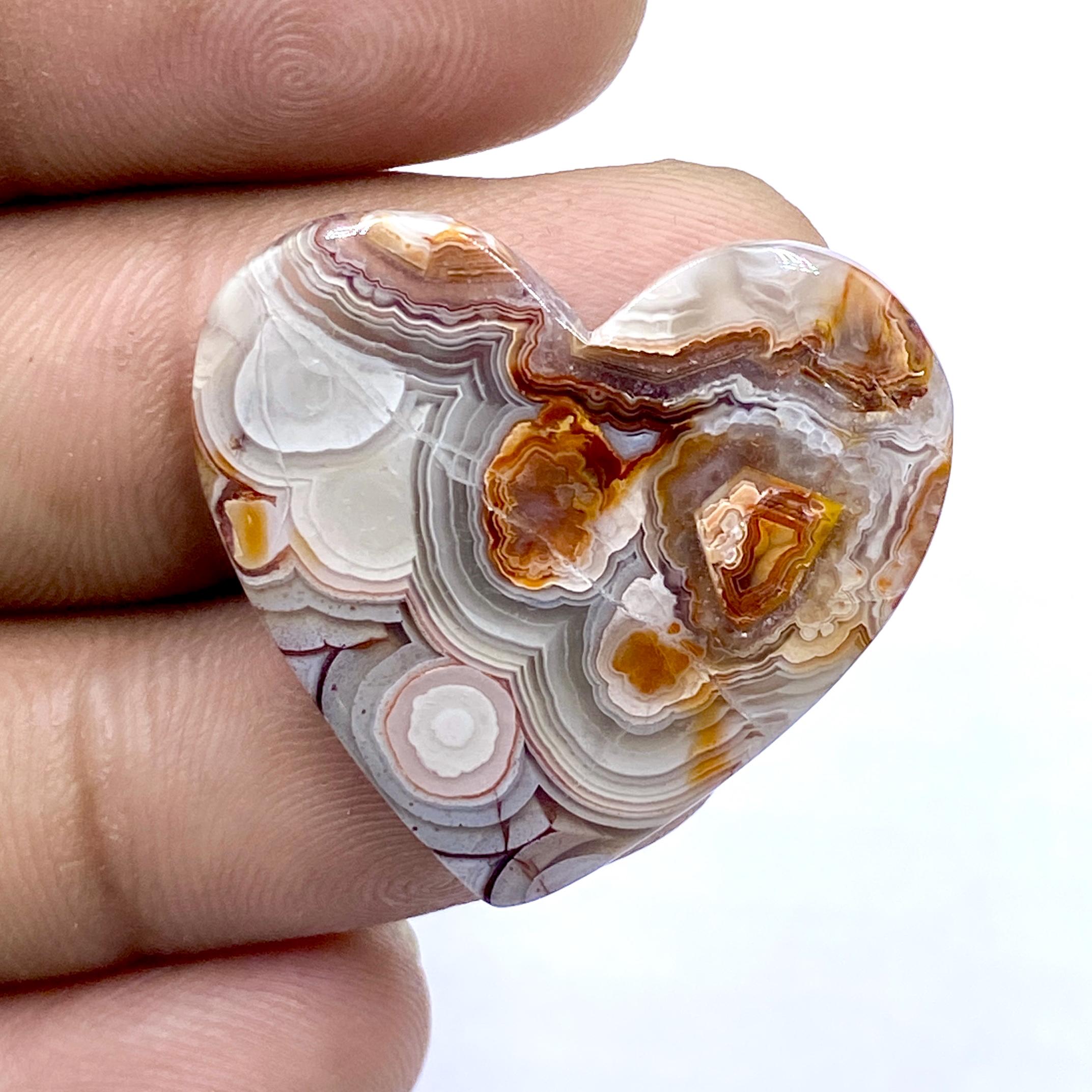 Top Quality Crazy Lace Agate Cabochon - Mexican Crazy Lace Agate