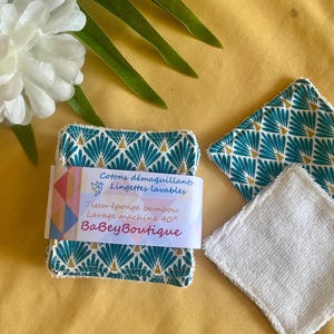 Washable wipe, made of cotton and sponge