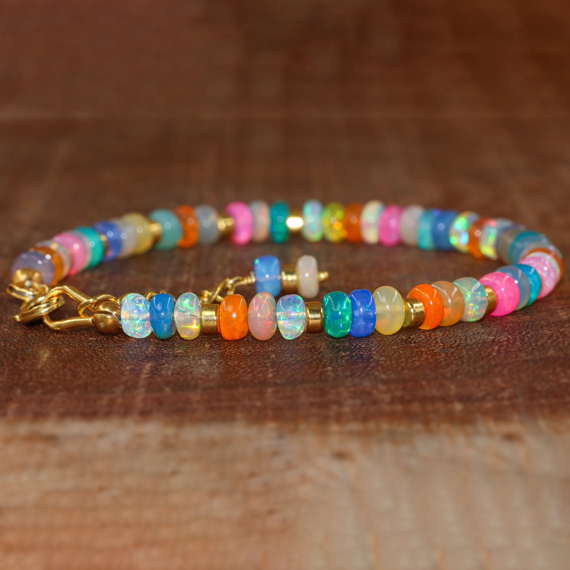 Opal Beaded Layered Bracelet main image 1