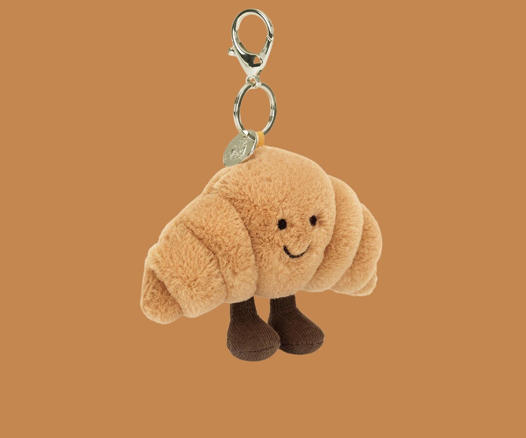 Jellycat Amuseables Croissant Bag Charm Collectible Plush Bread — free download