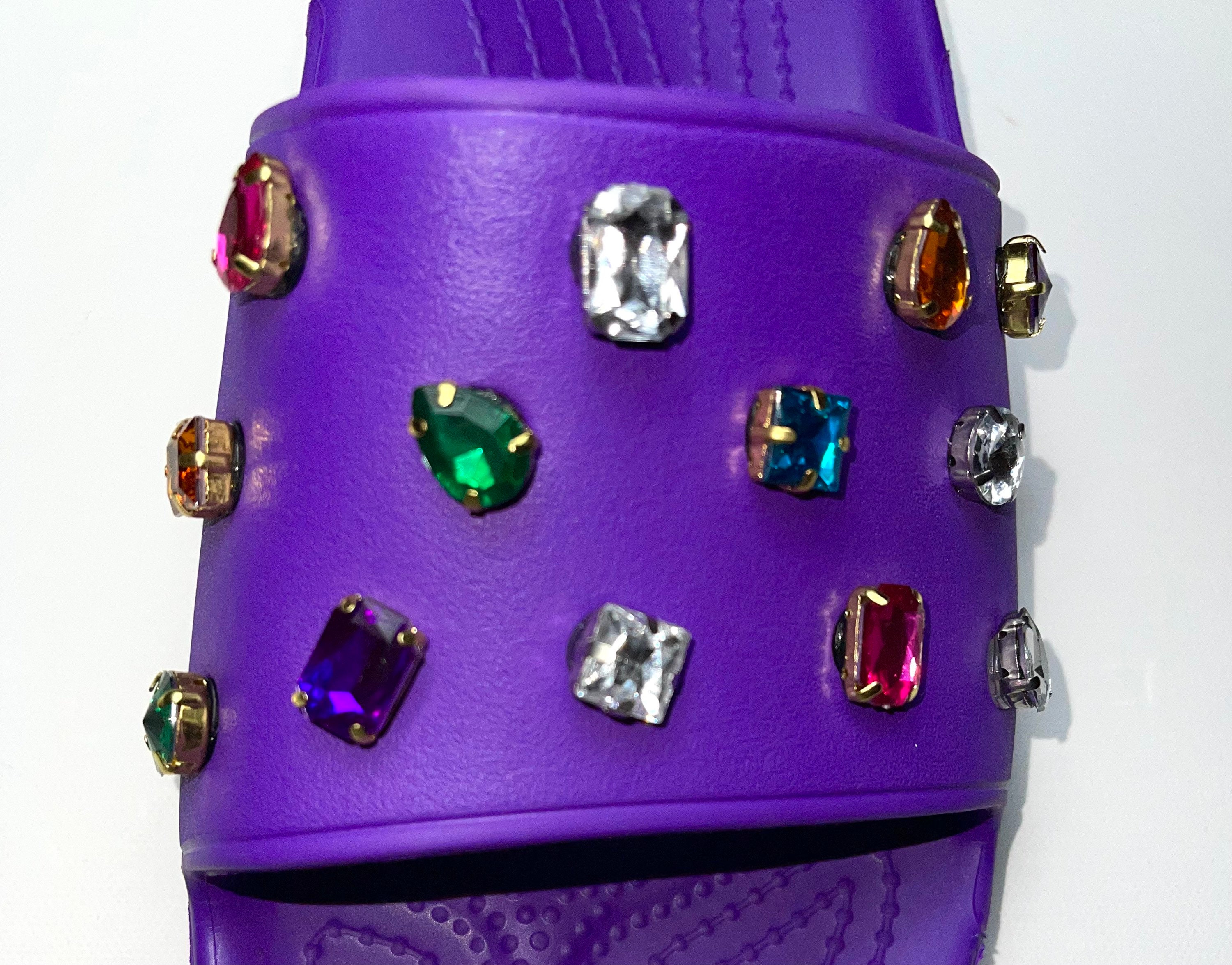 Gemstone Shoe Charms