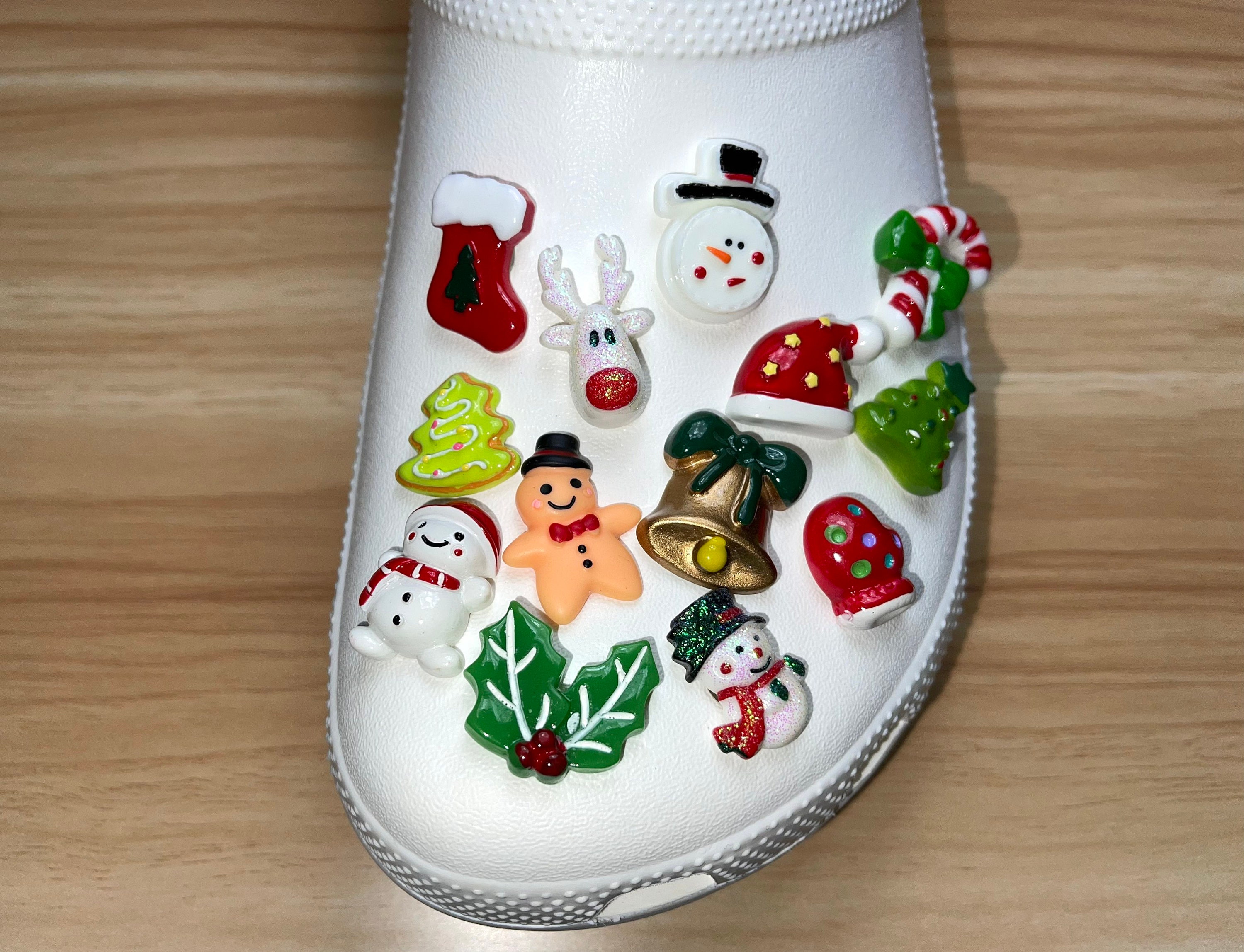 Christmas Shoe Charms Etsy