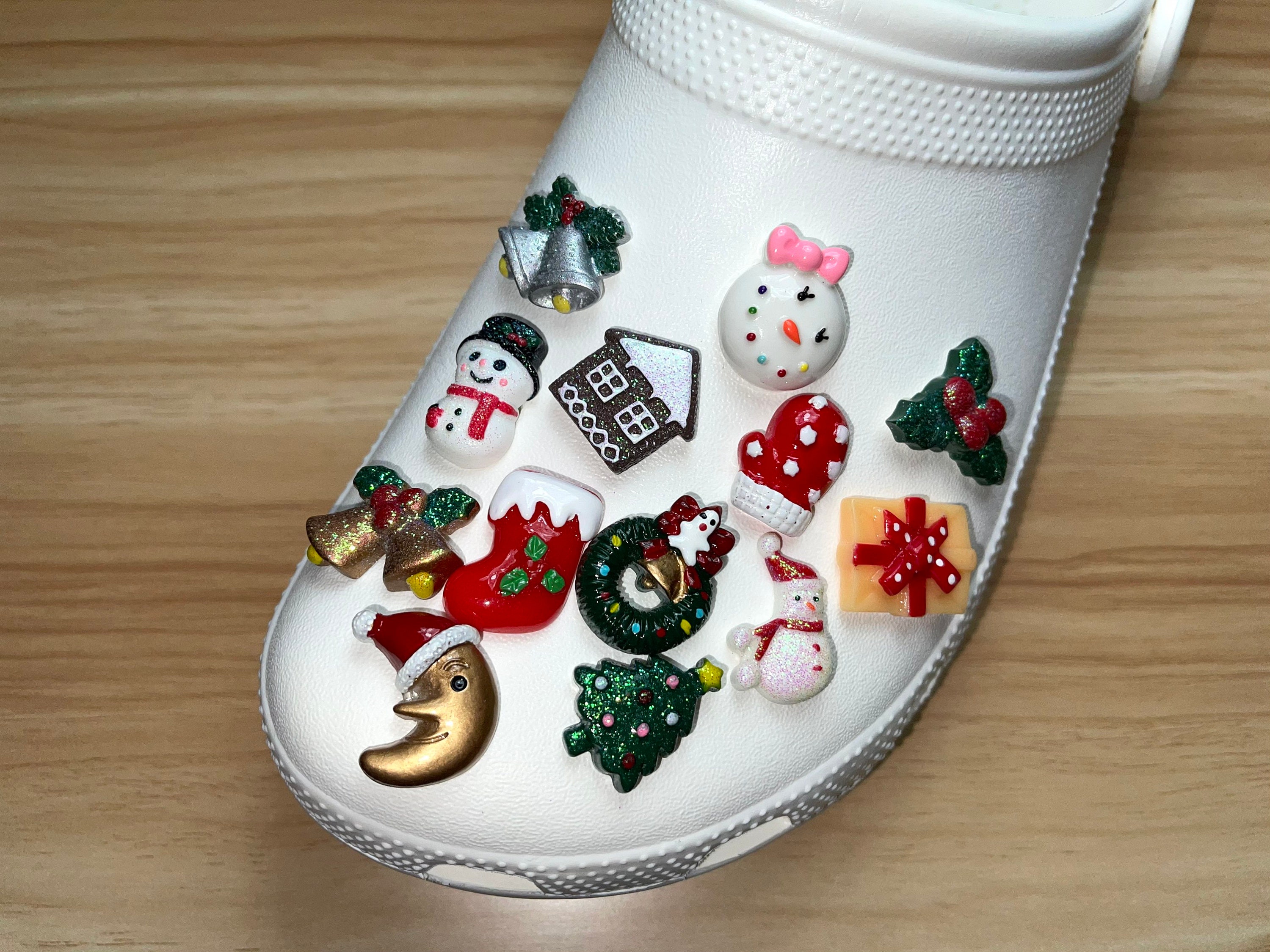 Christmas Shoe Charms Etsy