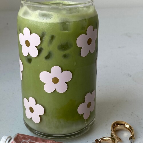 Flower Beer Coffee Glass Cup Beer Class Flower Coffee Cup Etsy