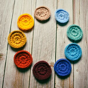 CROCHET PATTERN Face scrubbies | Eco Friendly Crochet face pads | Reusable face cleaning crochet pattern| digital download crochet pattern