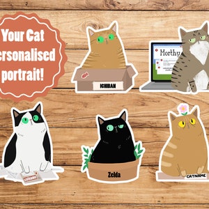 Sticker chat personnalisé - Personnalisez le vôtre !