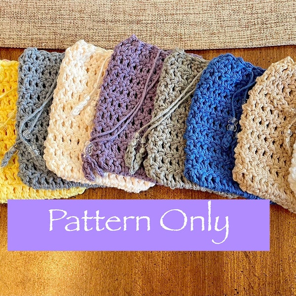 Crochet Soap Bag Pattern Only