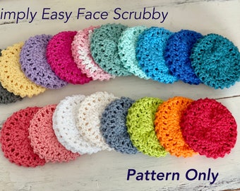 Simply Easy Face Scrubby Crochet Pattern