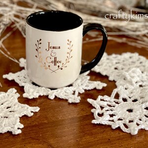 Snowflake Winter Coasters – Martin Up North
