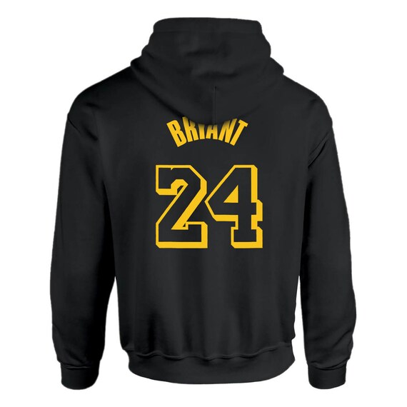 Kobe Bryant Black Mamba 8 24 Lakers Hoodie – ROMANER STORE