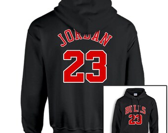 Michael Jordan 23 Chicago Bulls Hoodie NBA Jersey GOAT Air Jordan Etsy Denmark
