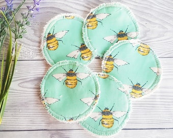 Reusable Face Pads, Rounds Face Pads, Reusable Face Wipes, Reusable Makeup Wipes, Eco Friendly, Reusable Cotton Pads, Facial Cleansing Pads,