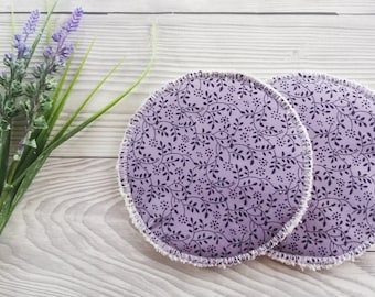 Washable Breast Pads - Purple