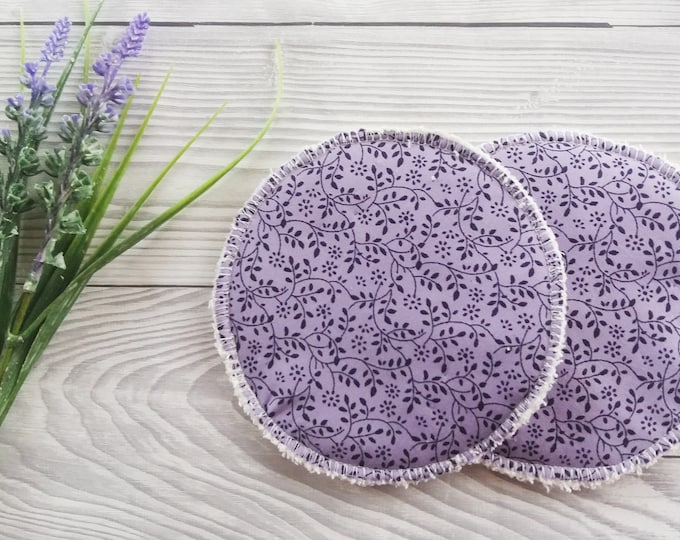 Washable Breast Pads - Purple