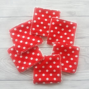 Reusable Face Wipes, Reusable Face Pads, Reusable Makeup Wipes, Eco Friendly, Zero Waste, Reusable Cotton Pads, Facial Cleansing Pads, Wipes