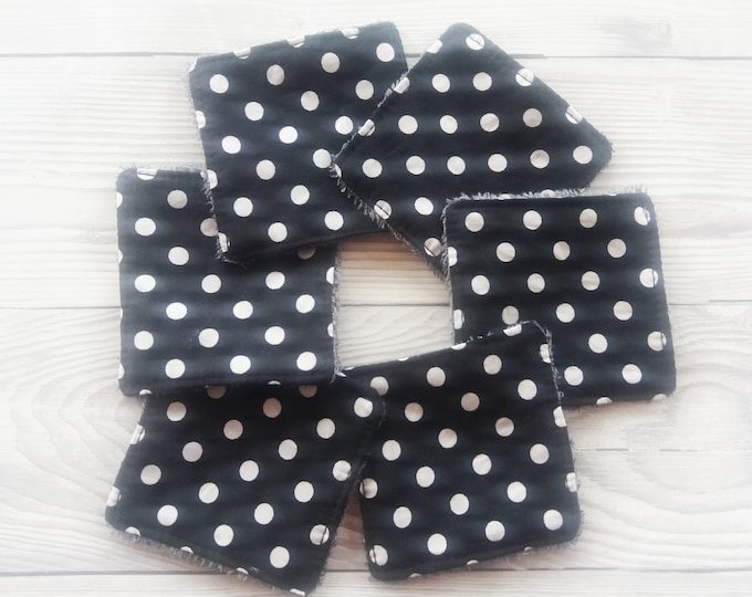Reusable Face Wipes, Reusable Face Pads, Reusable Makeup Wipes, Eco Friendly, Zero Waste, Reusable Cotton Pads, Facial Cleansing Pads, Wipes