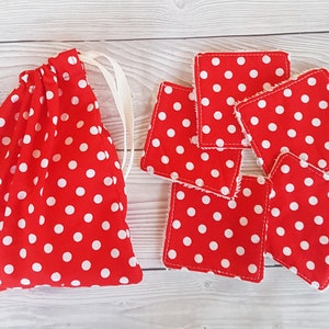Reusable Face Wipes, Reusable Face Pads, Reusable Makeup Wipes, Eco Friendly, Zero Waste, Reusable Cotton Pads, Facial Cleansing Pads, Wipes