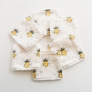 Reusable Face Wipes, Reusable Face Pads, Reusable Makeup Wipes, Eco Friendly, Zero Waste, Reusable Cotton Pads, Facial Cleansing Pads, Wipes