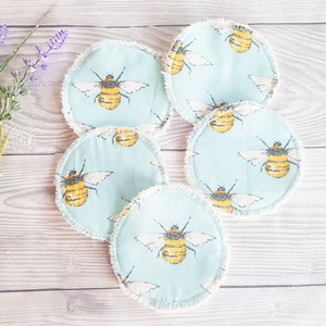 Reusable Face Pads, Rounds Face Pads, Reusable Face Wipes, Reusable Makeup Wipes, Eco Friendly, Reusable Cotton Pads, Facial Cleansing Pads,