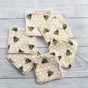 Reusable Face Wipes, Reusable Face Pads, Reusable Makeup Wipes, Eco Friendly, Zero Waste, Reusable Cotton Pads, Facial Cleansing Pads, Wipes