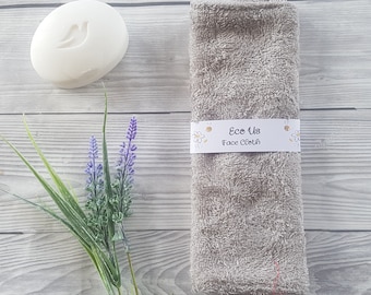 Baby Bamboo Burp Cloth - Silver