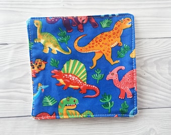 Reusable Bamboo Baby Wipes - Royal Dinosaurs