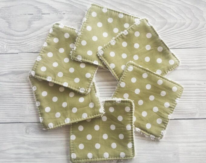 Reusable Face Wipes, Reusable Face Pads, Reusable Makeup Wipes, Eco Friendly, Zero Waste, Reusable Gift, Facial Cleansing Pads, Wipes