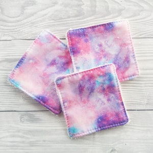 Reusable Face Pads, Reusable Face Wipes, Makeup Wipes, Eco Friendly, Zero Waste, Reusable Cotton Pads, Facial Cleansing Pads, Space Gift