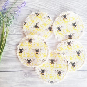 Reusable Face Wipes, Reusable Face Pads, Reusable Makeup Wipes, Eco Friendly, Zero Waste, Reusable Cotton Pads, Facial Cleansing Pads, Wipes